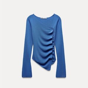 Zara blue top size XS